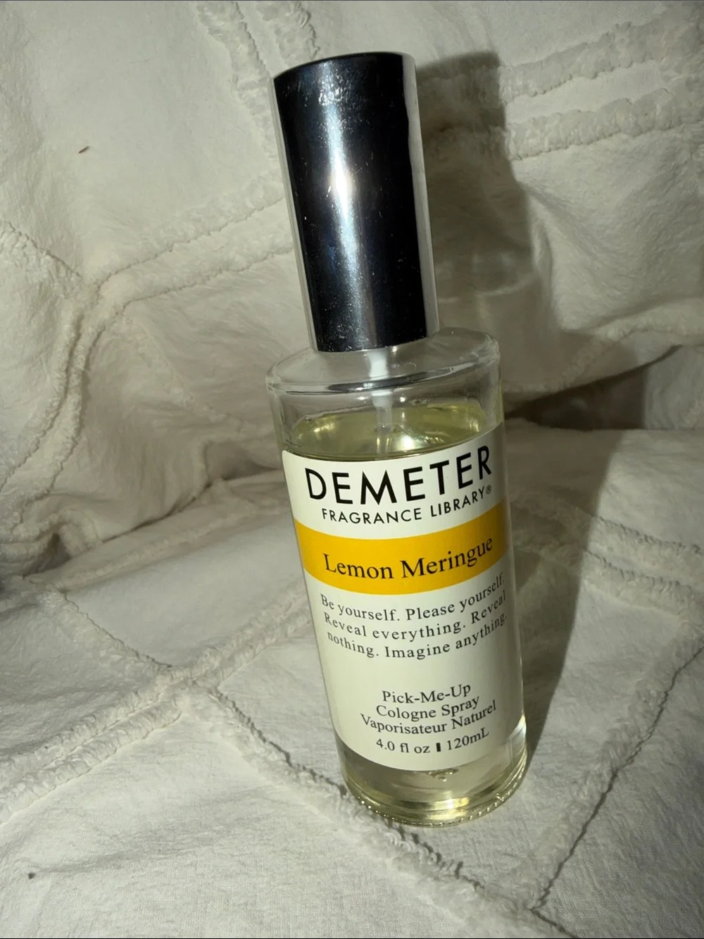 Demeter Lemon Meringue Pick-Me-Up Cologne Spray - Yellow, Black